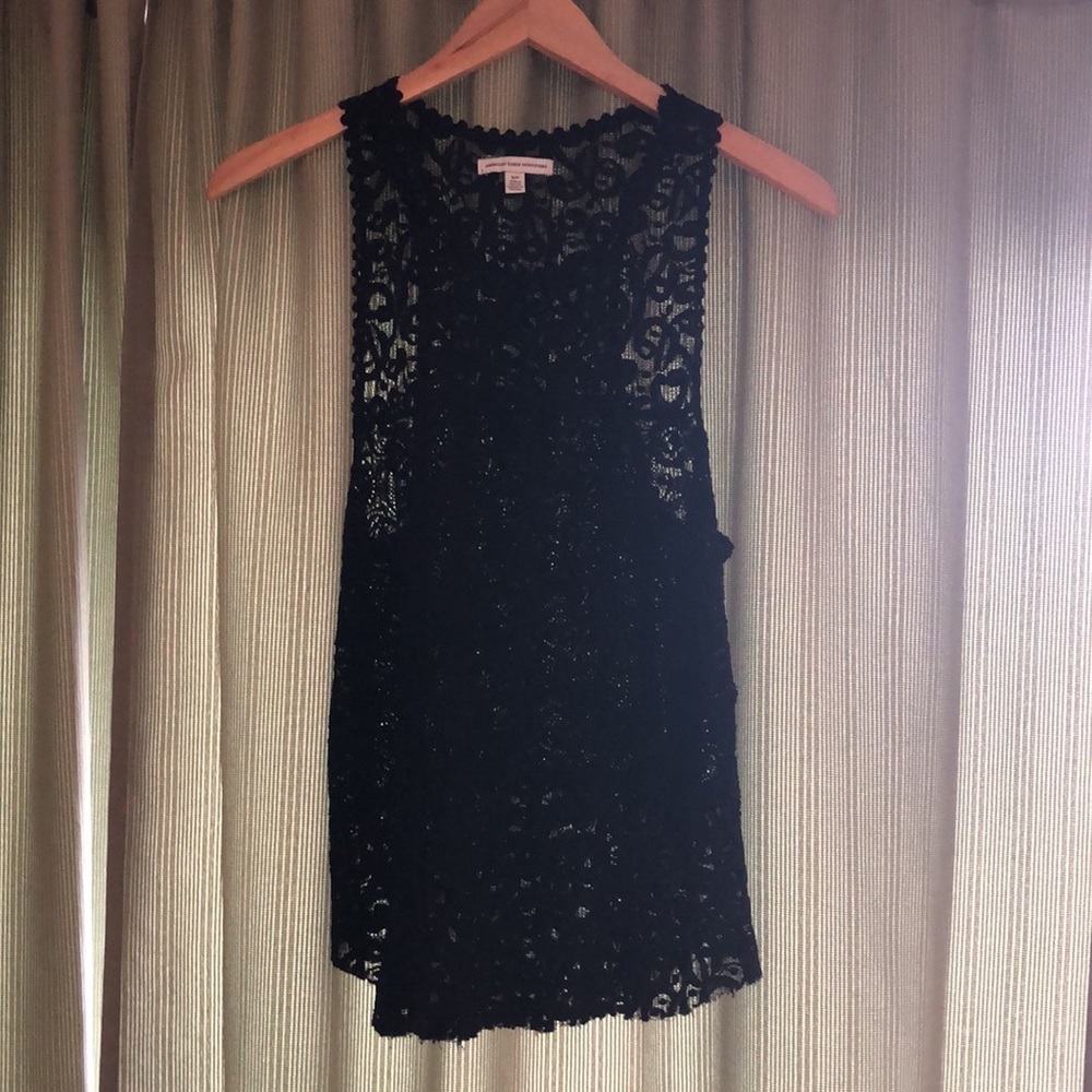 American Eagle Lace-ish shirt - Picture 5 of 6